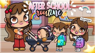 AESTHETIC AFTER SCHOOL ROUTINE🌷🌈 with voice🔊 Avatar World [upl. by Mojgan]