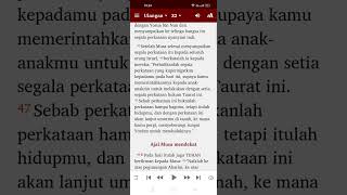 Nasihat Musa yang terakhir [upl. by Sitto]