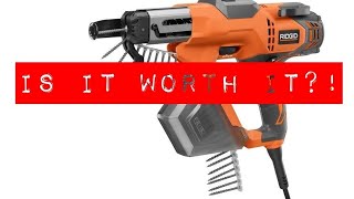 Rigid Autofeed Screw gun Should you buy [upl. by Supen347]