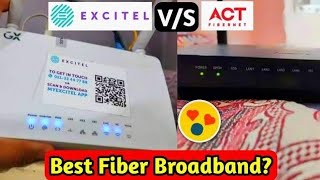 Detailed Information of Excitel FIBER and ACT FIBER with Chat GPT🤩😱 [upl. by Benildis]