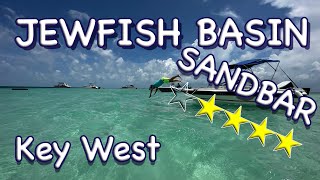 Key west Jewfish Basin Sandbar boat ride [upl. by Bedelia]