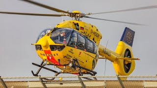 Christoph Rheinland DHDOM Ec 145 T2 start am Klinikum Merheim für eine sekundäre Verlegung [upl. by Aleron327]