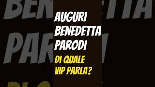 BENEDETTA PARODI Buon Compleanno con Quiz [upl. by Nodyarb]