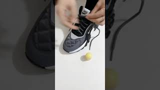 How To Tie Shoe Laces  Creative Tie Technique shoelaces [upl. by Wurtz]