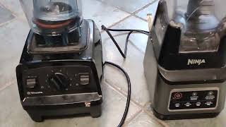 Vitamix 5200 Blender Professional Grade vs Ninja BN701 Professional Plus Blender [upl. by Kelwen]