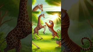 Zarafa vs Tiger Epic Animal Battle Showdown Fight [upl. by Aimehs]