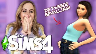 De TWEEDE BEVALLING amp Alle babys GROEIEN op  De Sims 4  Aflevering 48 [upl. by Mouldon]