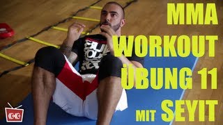 MMA Workout  Übung 11 Crunch Ups  Coach Seyit [upl. by Claudianus]