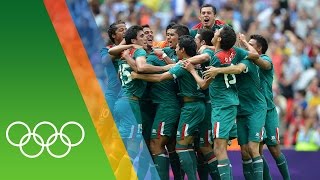 Mexico win Football gold at London 2012  Epic Olympic Moments [upl. by Fax]