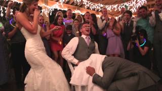 Bride amp Groomsman Wedding Garter Prank [upl. by Urbas577]