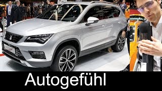 REVIEW Seat Ateca first ExteriorInterior rating amp Interview technology neu new 2017 SUV [upl. by Mintz]