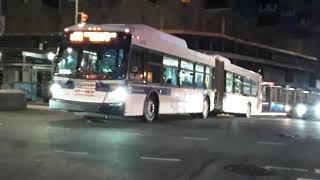 MTA Throwback B38 Bus 2013 New Flyer XD60 4755 Departs Flatbush Avenue Bus Stop [upl. by Marla261]