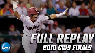 South Carolina vs UCLA 2010 CWS Finals  FULL REPLAY [upl. by Layap599]