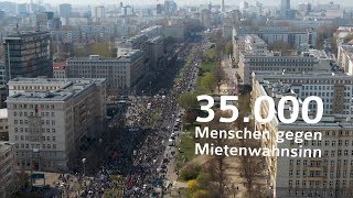 Demo quotMietenwahnsinn stoppenquot Berlin [upl. by Lazos]