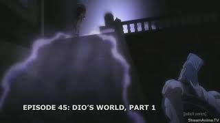 Jojos Bizarre Adventure Stardust Crusaders DIO Reveals His Stand English Dub [upl. by Natsud]