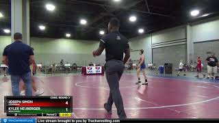 Schoolboy 97 Joseph Simon Louisiana Vs Kyler Neuberger Wisconsin [upl. by Garbe]