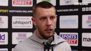 INTERVIEW  Kirk Millar postmatch vs Newry City  16032024 [upl. by Anselmo]