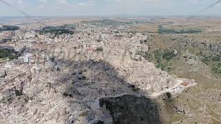 Matera Italy The old part of the city is carved into the rock and is a UNESCO World Heritage Si [upl. by Motch159]