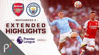 Arsenal v Manchester City  PREMIER LEAGUE HIGHLIGHTS  1082023  NBC Sports [upl. by Duyne435]