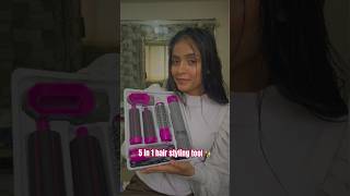 Can this 5in1 styler REALLY replace all my hair tools Let’s test together✨ytshorts hairtool [upl. by Avi]