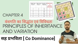 Class 12 BIOLOGY  Co Dominance  Blood Group  Genetics class 12th Biology by Ashish sir [upl. by Fahey]