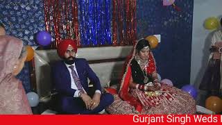 Gurjant Singh weds Prabhjit kaur [upl. by Kralc]