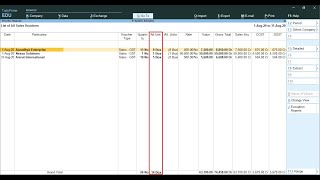 Tally Add On  Print Alt Unit column in Sales Purchase amp Ledger Statement Columnar Report [upl. by Fogarty]