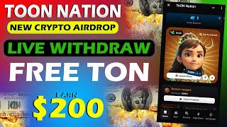 Toon Nation Airdrop  Toon Nation Withdrawal  Toon Nation Real or Fake  Toon Nation Listing Date [upl. by Rosy392]