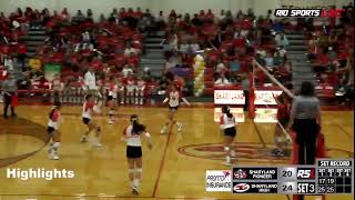 HIGHLIGHTS  Volleyball  Sharyland Pioneer at Sharyland 92422 [upl. by Zildjian]