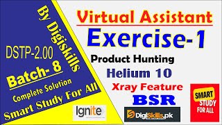 Virtual Assistant Exercise 1 Batch 8 Digiskills DSTP200 Virtual Assistant exe 1 Smart study [upl. by Lovash]