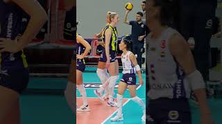 Melissa Vargas SEVGİ SANTRALİ Fenerbahçe Medicana voleybol fenerbahçe volleyball melissavargas [upl. by Lancelle963]