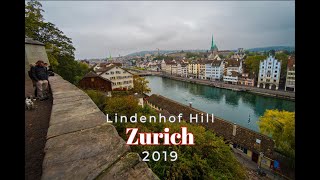 View from Lindenhof Hill Zurich Switzerland [upl. by Lam]