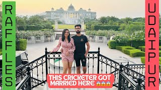 Battu’s Birthday Raffles Udaipur  This cricketer Kunfu Pandya got married here😱 2 days of Luxury [upl. by Maryrose]