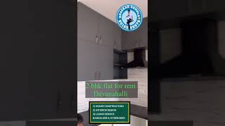 2 BHK flat for rent  devanahalli Bangalore Brigade Orchards [upl. by Irv604]