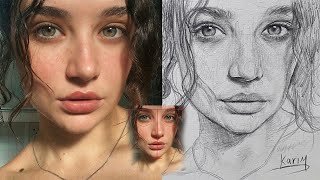 Drawing Lifelike Portraits StepbyStep with the Loomis Method [upl. by Atilam]