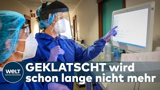 CORONA IN DEUTSCHLAND Gesundheitssystem unter Druck  Hochspannung vor Covid19Gipfel bei Merkel [upl. by Bozuwa]