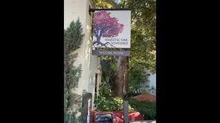 Majestic Oak Vineyard  Ojai California  60 Sec Tour  Sip Wine in a Hidden Courtyard  shorts [upl. by Theda]