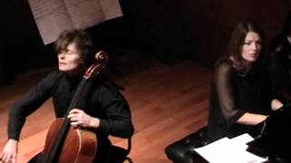 Rustam Komachkov Polina Osetinskaya SchubertSonata quotArpeggionequot for cello amp piano Part1 [upl. by Erdnoed]