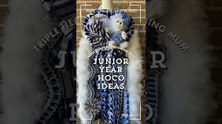 Junior Triple Heart Homecoming Mum Ideas amp Tutorials  HOCO heartmum hocobraids [upl. by Haggar]