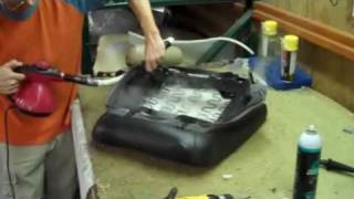 Installation  Chevelle Bucket Seat Part 2  Backrest [upl. by Valdas]