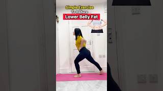 Lower Belly Fat🔥👍🏻 bellyfatloss workout fatloss exercise fitness homeworkout shorts [upl. by Nesto843]