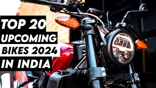 20 Upcoming Bikes In 2024 India💥Ft YamahaHondaHero TvsKTMUpcoming BikesEpic Autos Tamil [upl. by Hamrnand]