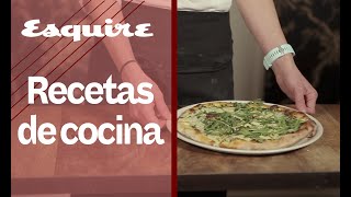 La receta de pizza perfecta con masa casera  ESQUIRE ES [upl. by Strage]