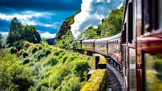 A Train Journey Through Scotlands Magnificent Highlands  Worlds Most Beautiful Railway [upl. by Eledoya]