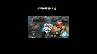 Unstoppable🔥  Change MLBB mlbbshorts shortsviral mlbbcreatorcamp [upl. by Ynagoham]