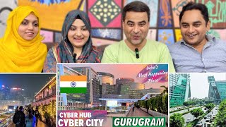 Gurgaon City  Cyber Hub Of India  Delhi NCR Gurugram  Most Happening Place In India  Reaction [upl. by Behre]