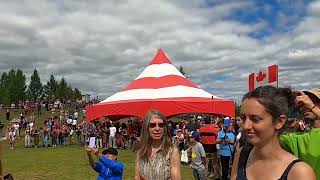 Canada Day celebration in Whitehorse Yukon  Canada19 [upl. by Pelag812]