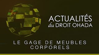 Le gage de meubles corporels [upl. by Nwahsad]