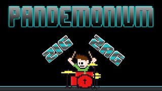 Pandemonium  ZigZag Drum Cover  The8BitDrummer [upl. by Adnah858]