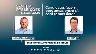 Candidatos à prefeitura de Jequié respondem temas livres I Central de Eleições 2024 [upl. by Aenad]